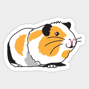 Little Happy Guinea pig Sticker